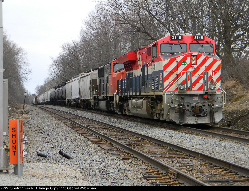 Waiting at North Anton 